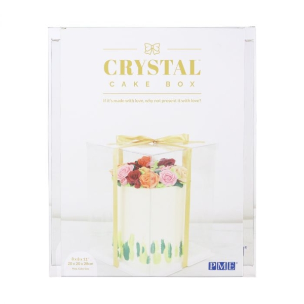 Crystal Cake Box / 25cm